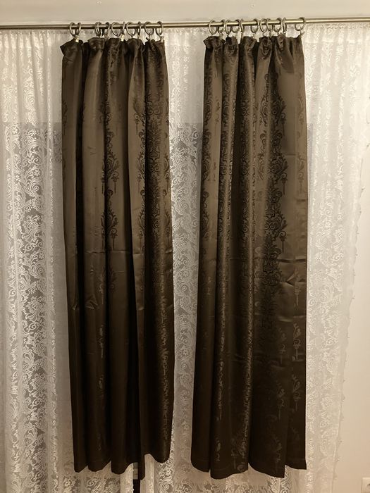 Zasłony z upięciami 370x180