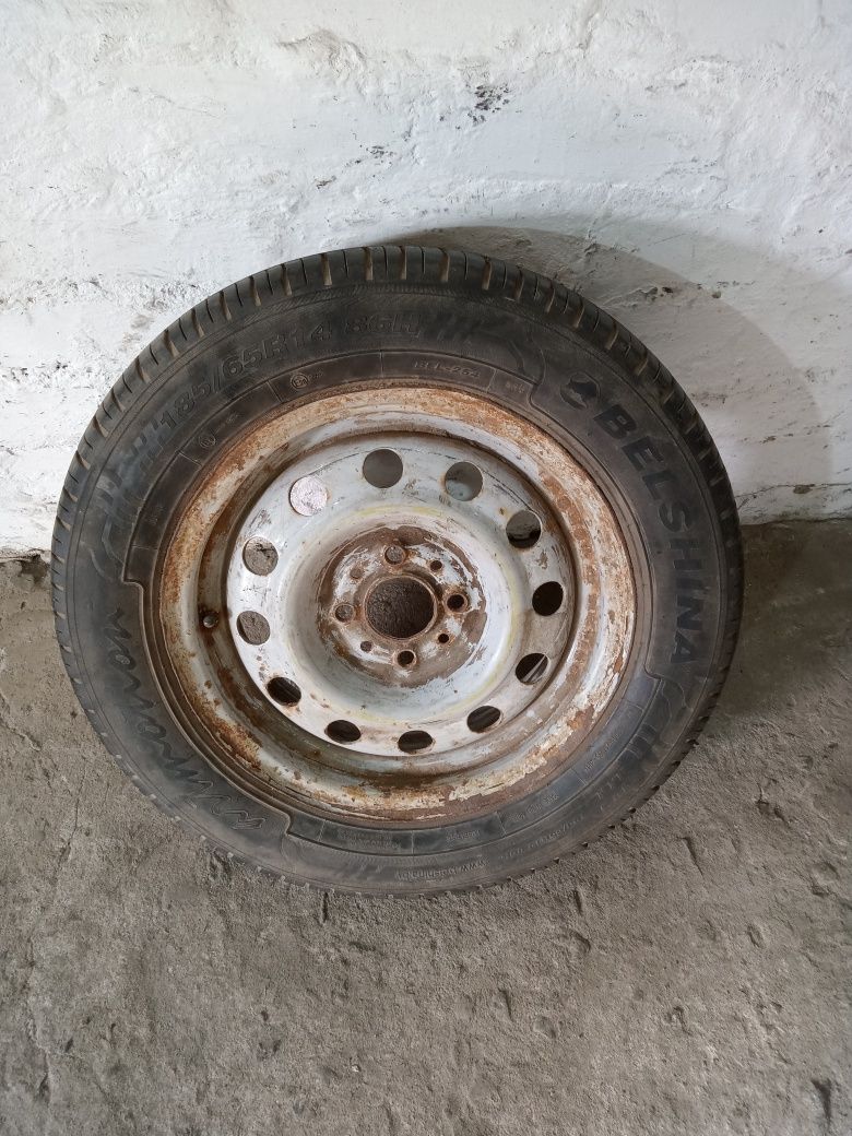 Запасное колесо на R14 на ВАЗ 2110-70