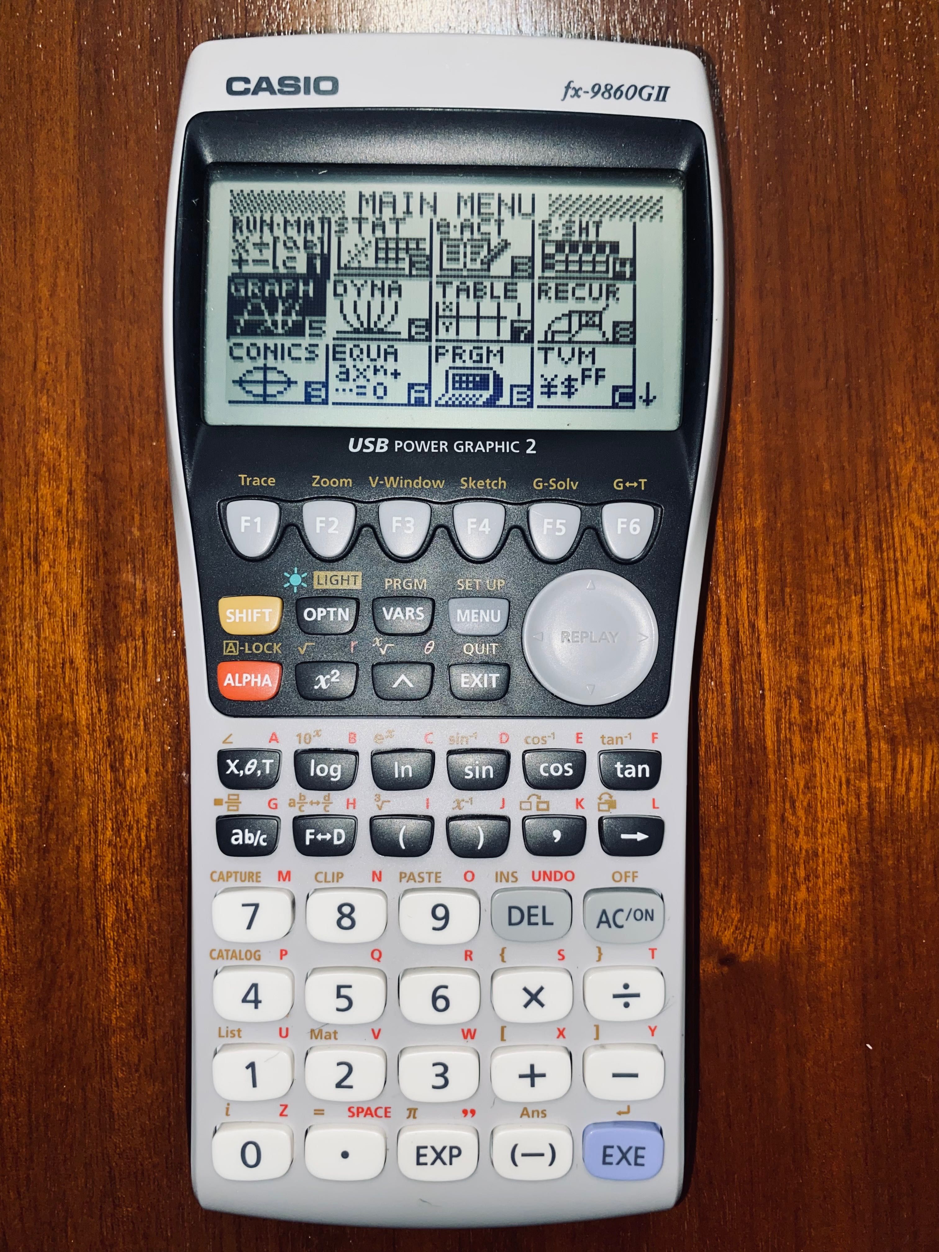 Calculadora Científica  Casio FX-9860GII