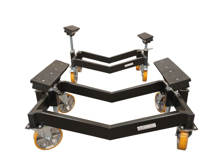 Wózek serwisowy pod jacht