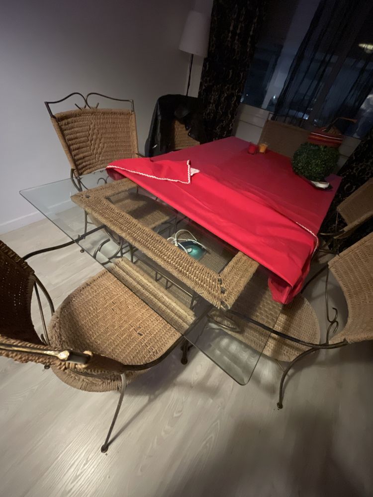 Mesa vidro temperado