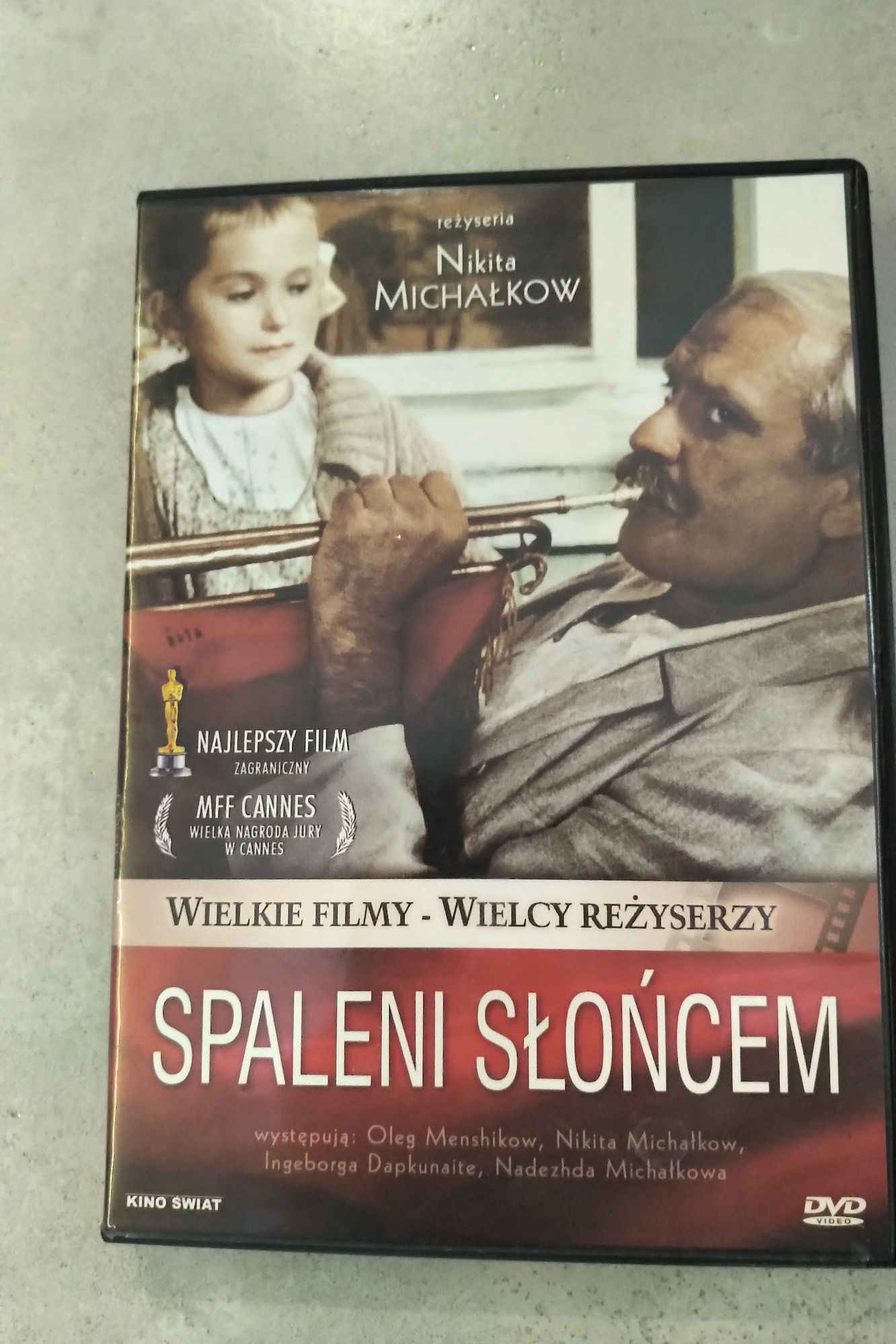 Spaleni słońcem Nikita Michalkow film dvd plyta