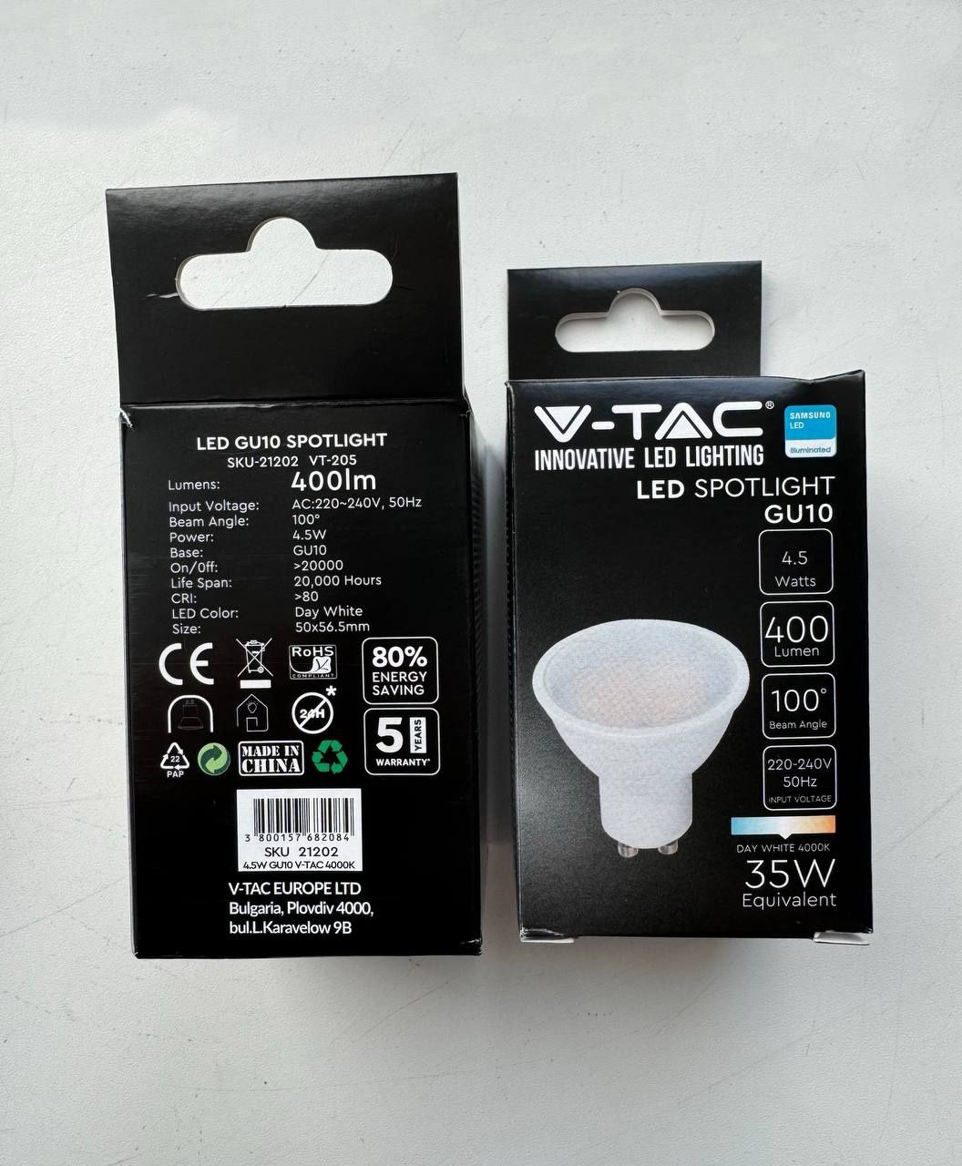 Світлодіодна LED лампа V-TAC