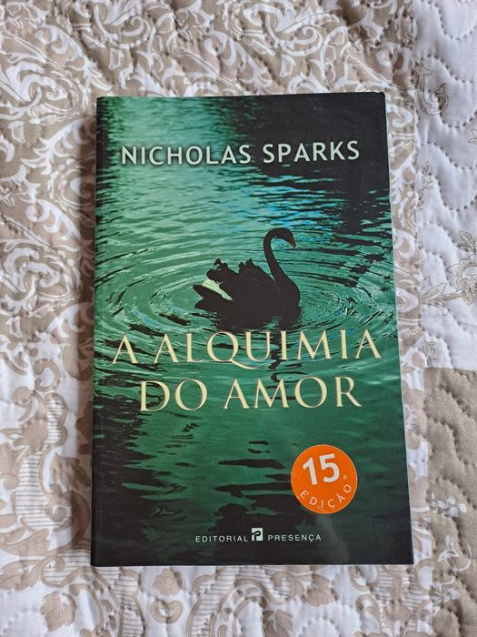 Livro "A Alquimia do Amor" de Nicholas Sparks