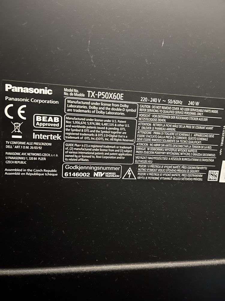 Telewizor Panasonic 50 cali