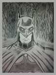 Desenho Batman grafite