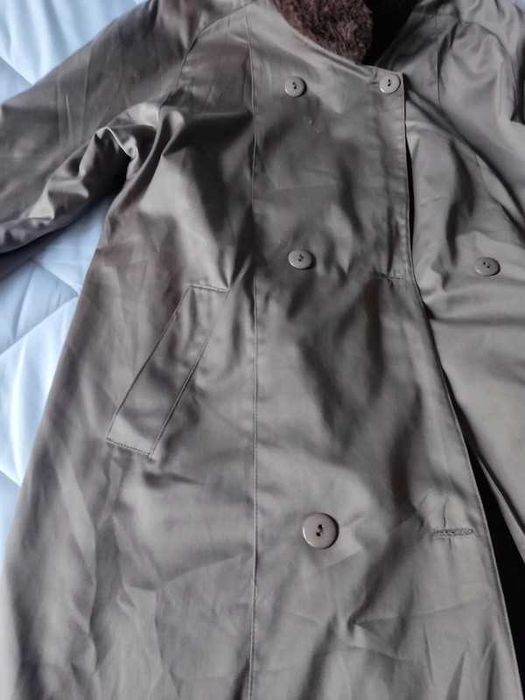* Novo  Excelente Casaco sobretudo Gabardine  Sra - Unica  40 *