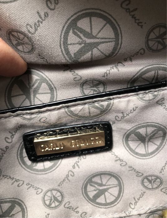 Nerka saszetka skora carlo colucci zlite dodatki tk maxx