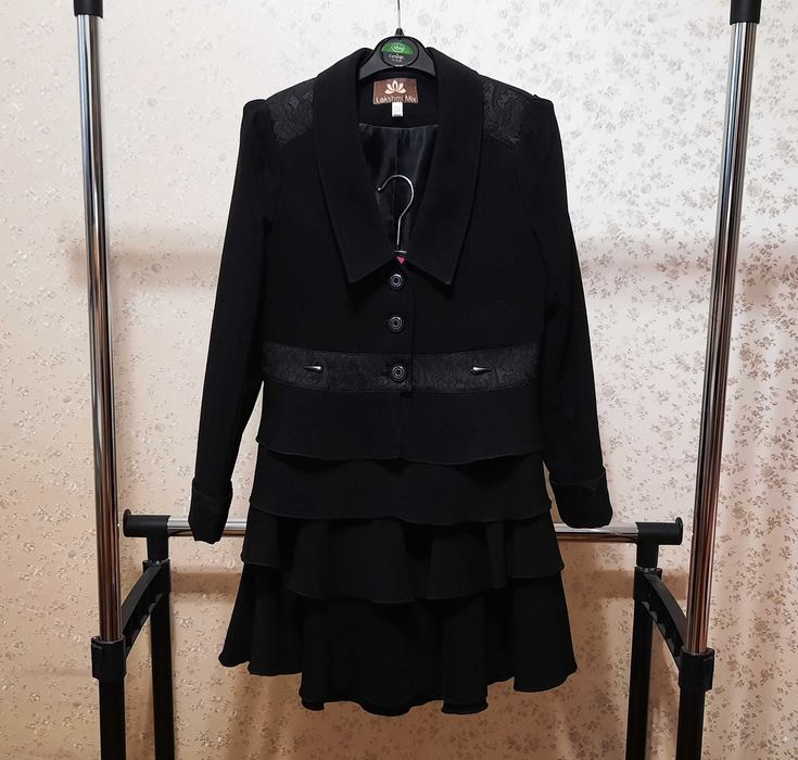 Костюм школьный Lakshmi Mix р. 34 рост 140 см пиджак юбка форма