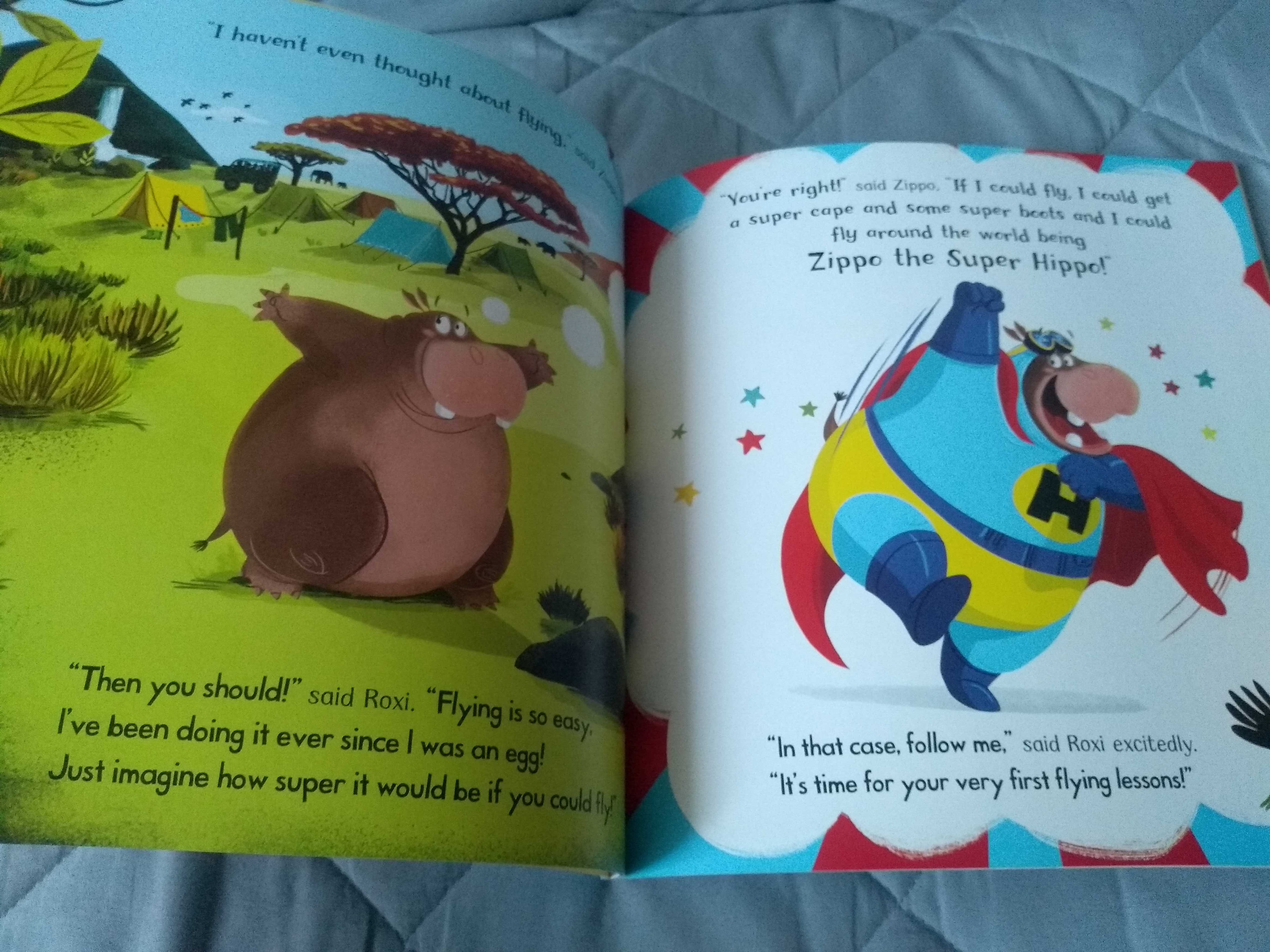 Książka po angielsku Zippo The Super Hippo, Kes Gray