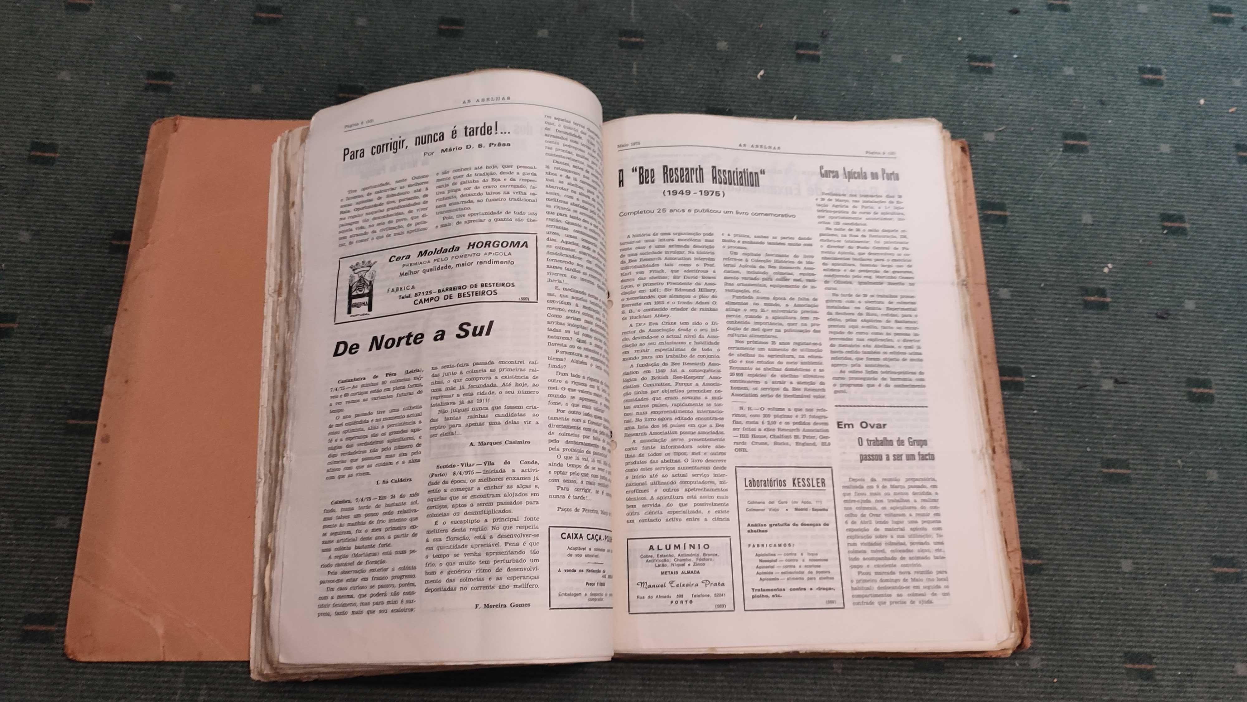 Jornal As Abelhas - 38 Exemplares (1973 a 1976)