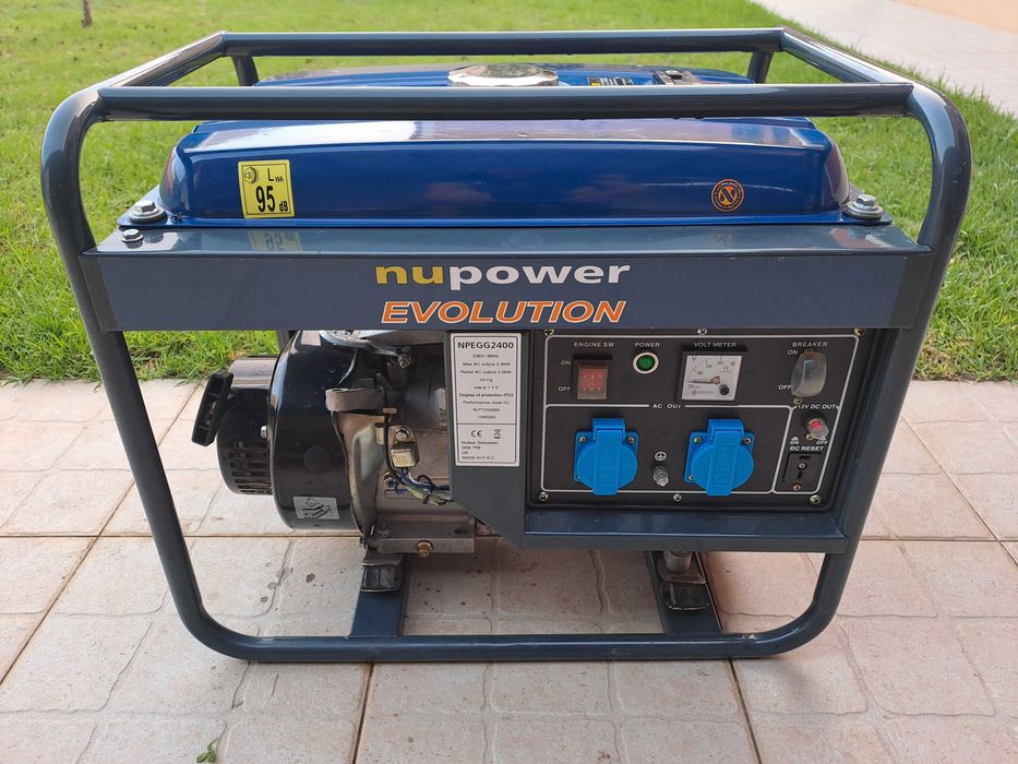 Gerador 4 tempos gasolina 2400w monofásico