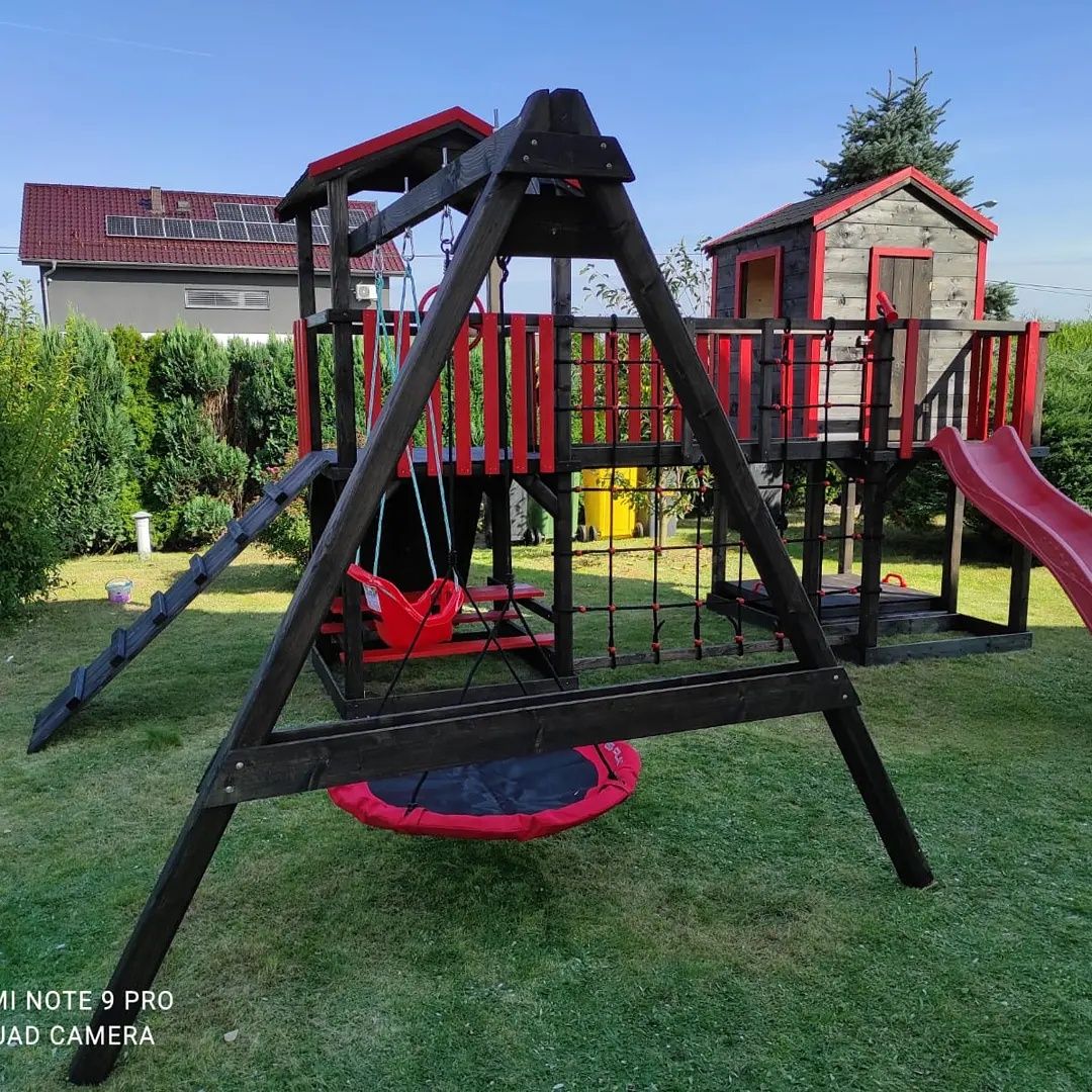 Plac zabaw Model PONY "L" małpi gaj, huśtawka
