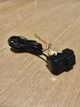 Carregador USB-A para mota com duas portas