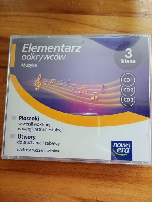 Płyty CD elementarz odkrywców klasa 3. Nowa era.