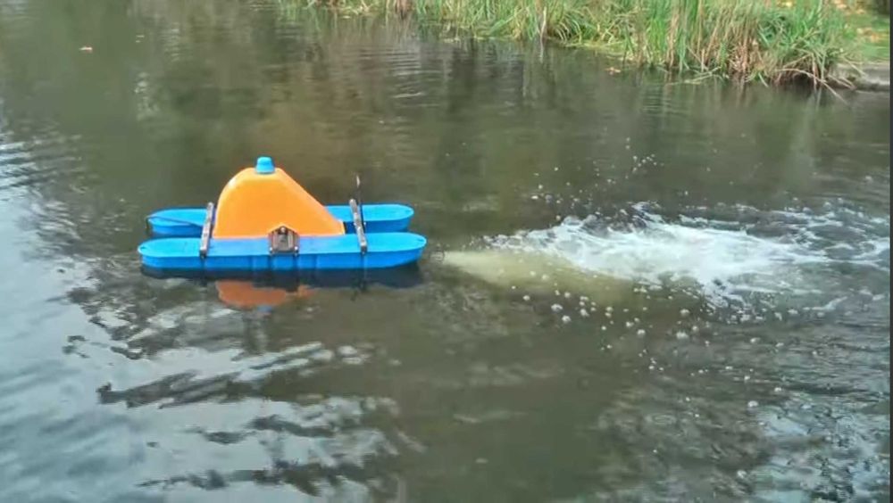 Aerator Strumieniowy napowietrzający na staw hodowla ryb