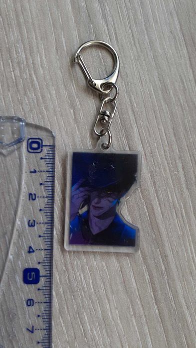 Saja Boys porta chaves acrílico kpop demon hunters