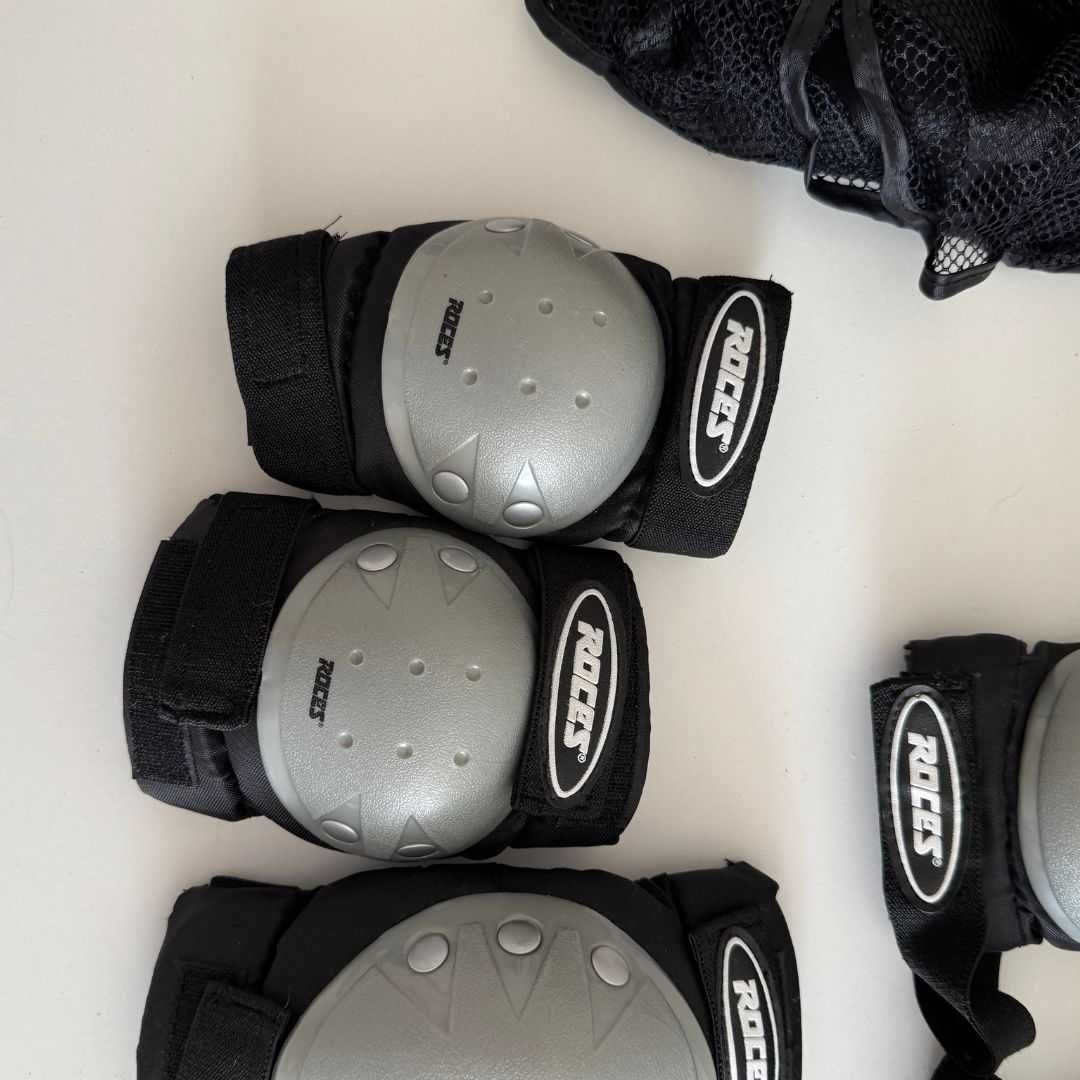 Conjuntos de Proteções para Skate/Patins Tamanhos S e M Roces & Anvil