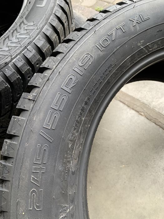 (2шт) нові 245/55R19 Nokian Hakkapeliitta 8 SUV  107T XL зимові