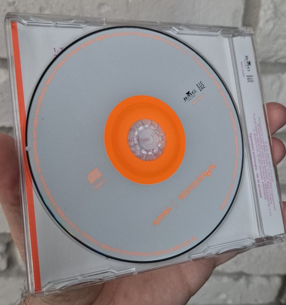 Kayah - Testosteron CD Singiel Nowy