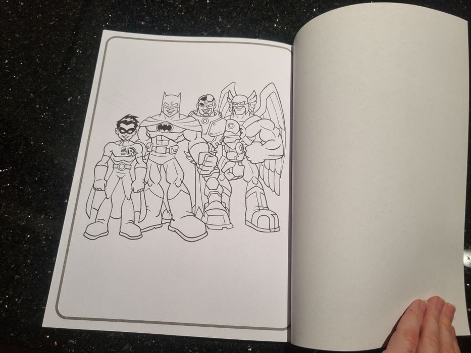 NOWA Kolorowanka Super Heros Super Friends Colorama bohaterowie