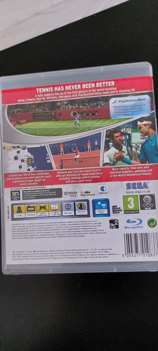 Gra PS3 Virtua Tennins 4 PlayStation