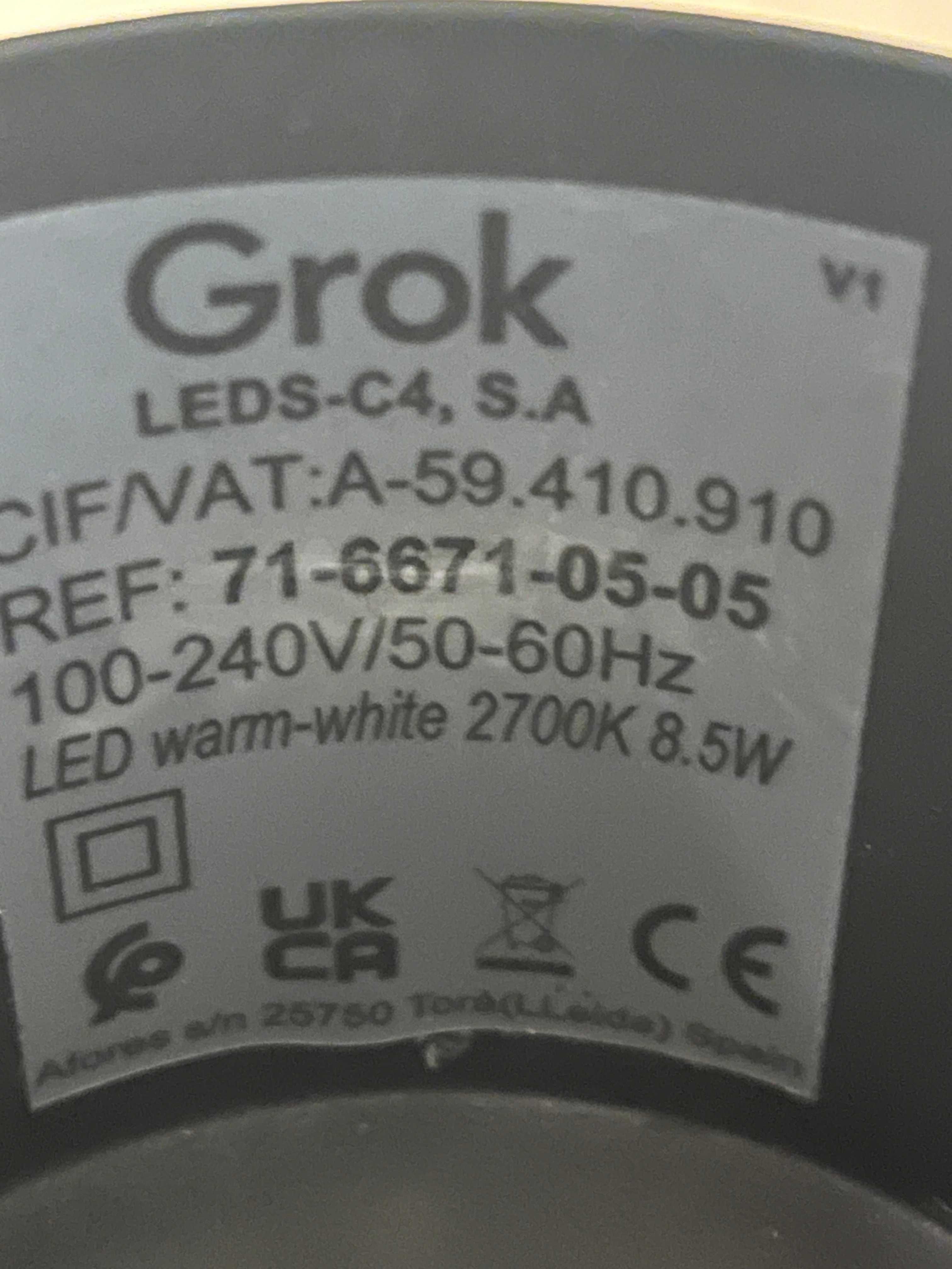 Lampa sufitowa Grok LEDS-C4, S.A