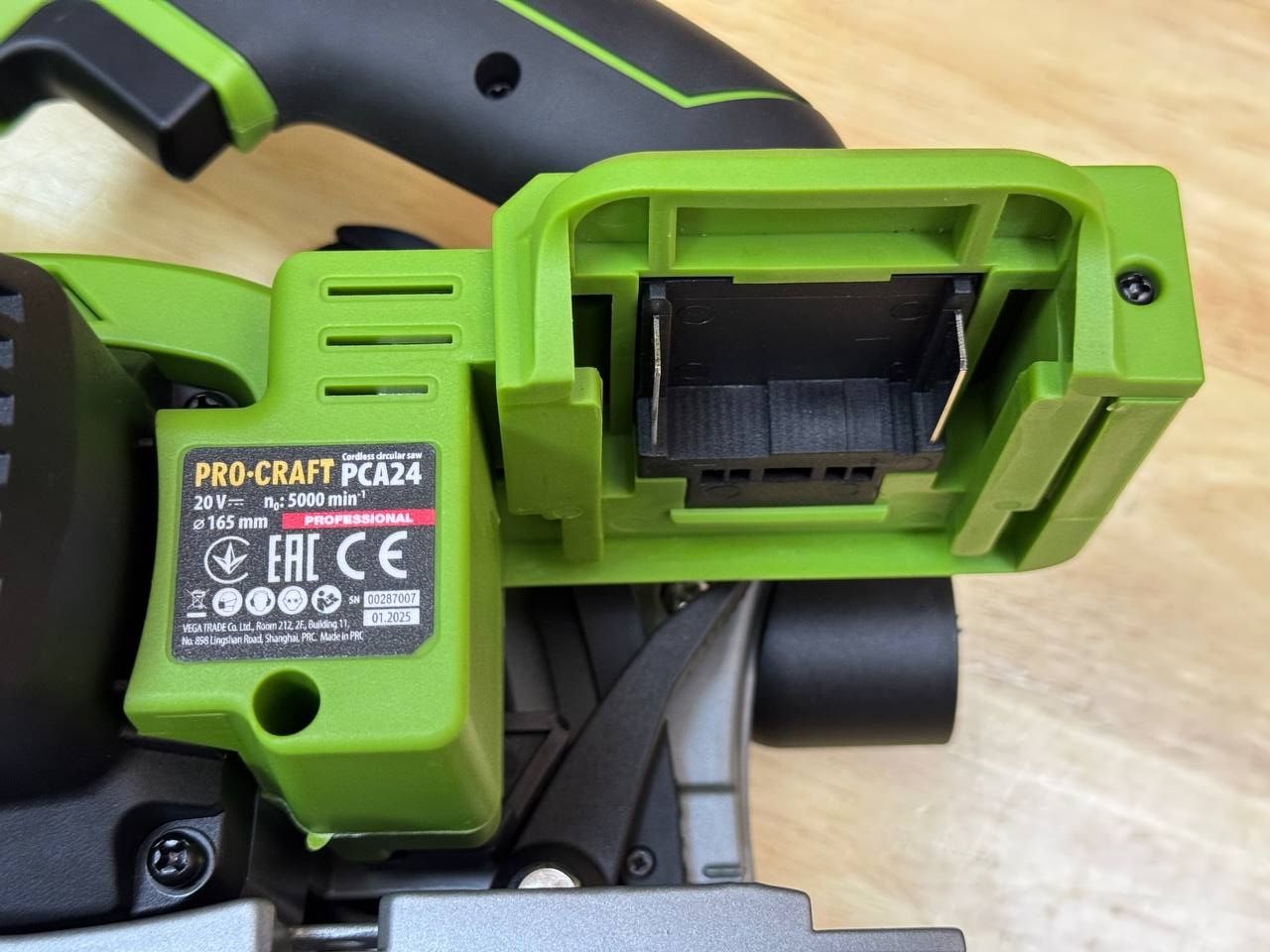 Пила дисковая Аккумуляторная ProCraft PCA24 Бесщеточная + Подсветка