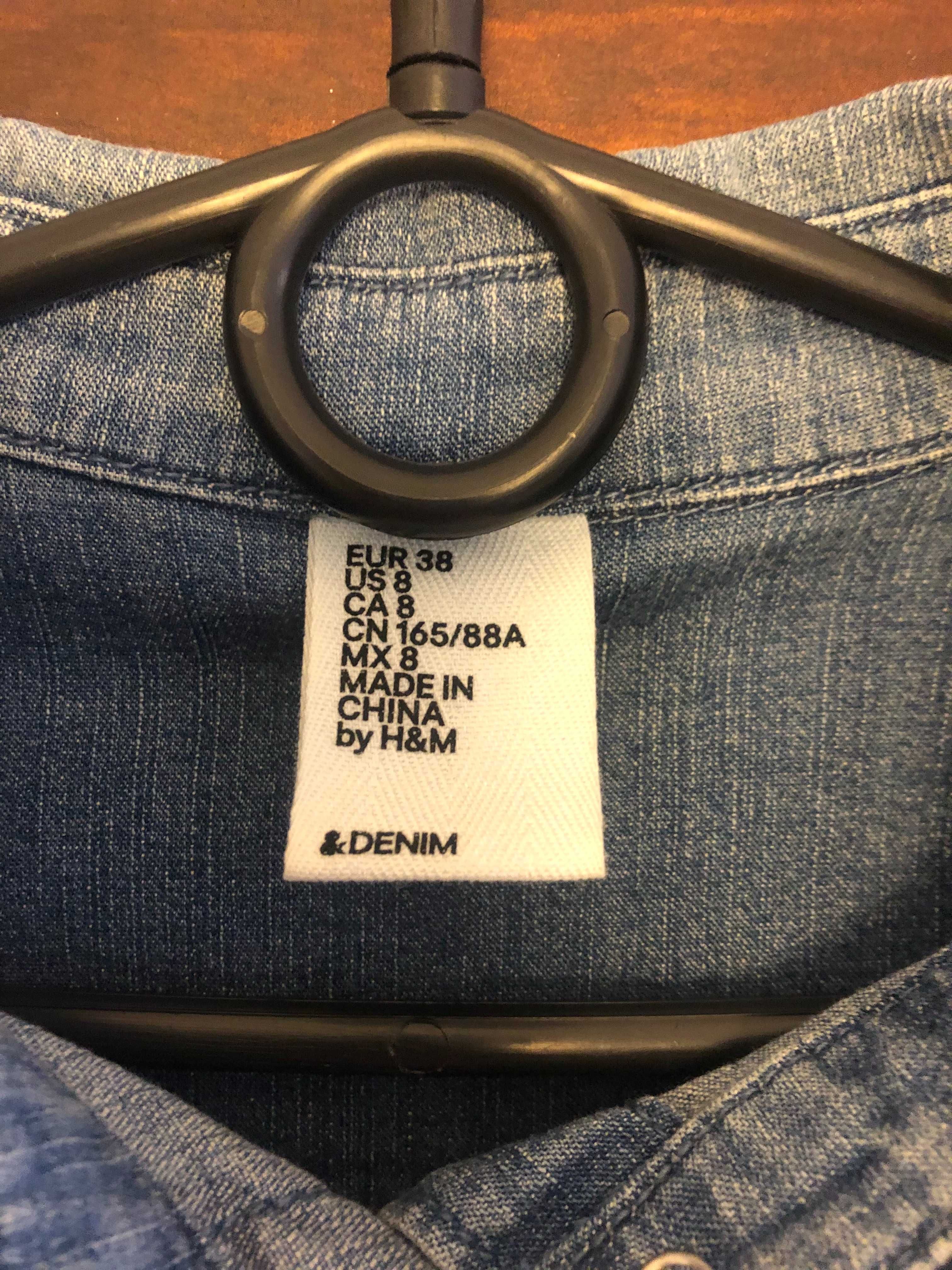 Koszula dżinsowa H&M r. 38