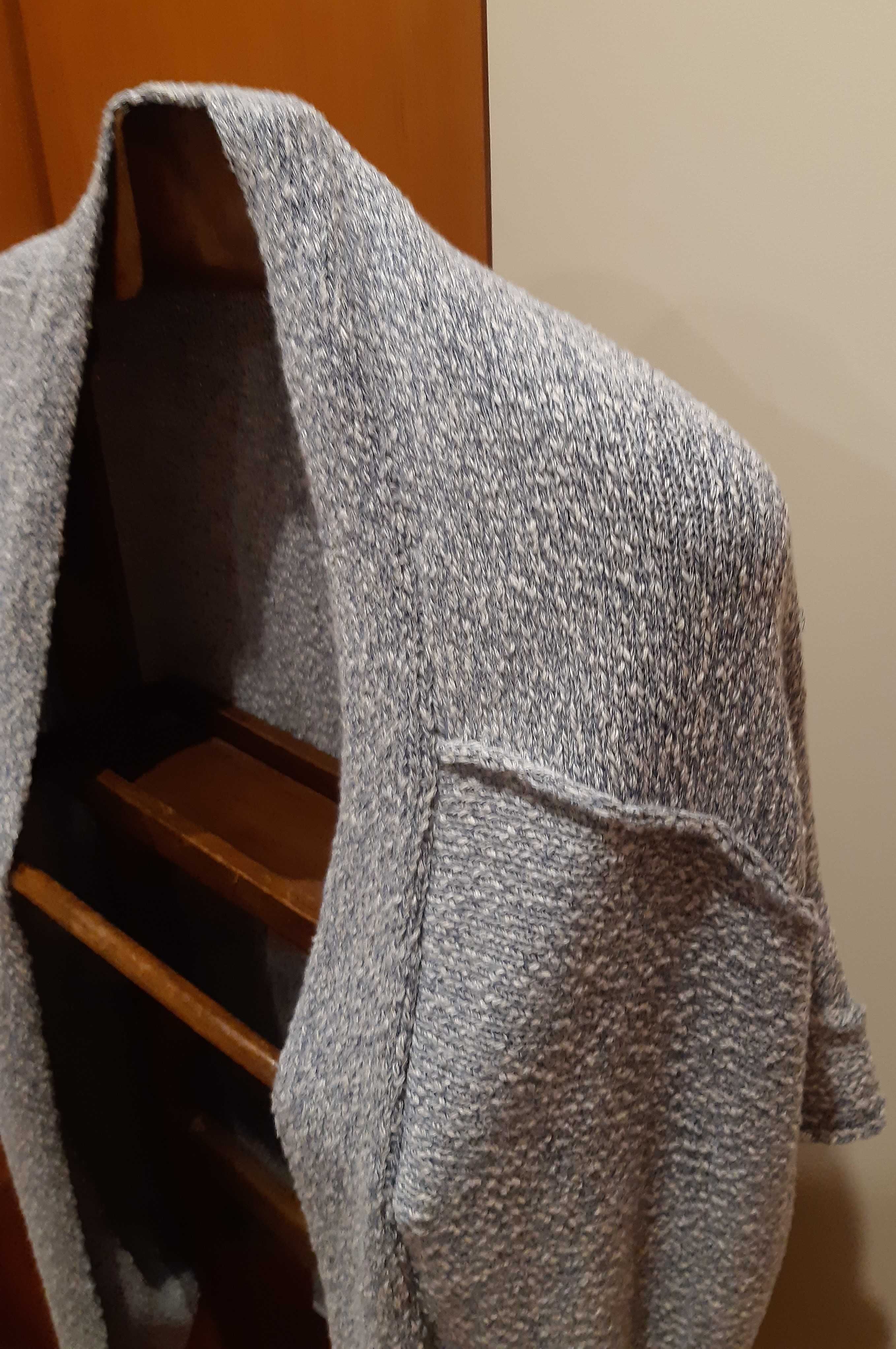 casaco-ponche de lã da Mike Davis