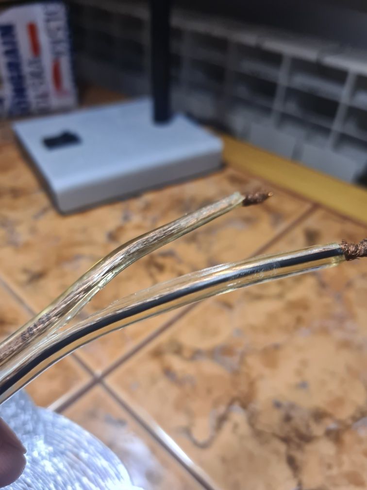 Przewody głośnikowe OFC  2.5 mm 2 , 2 x 3 m