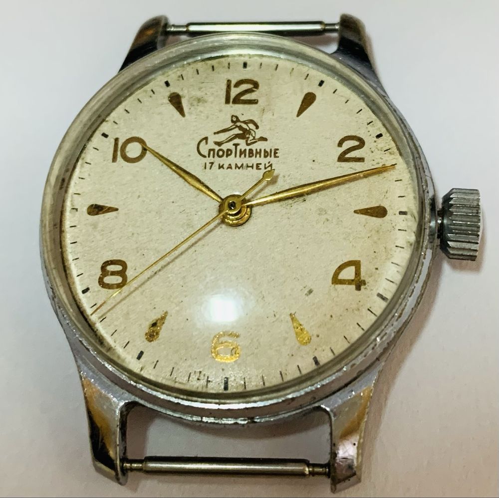 Zegarek Radziecki SPORTIWNYJE mechaniczny CCCP - ZSRR