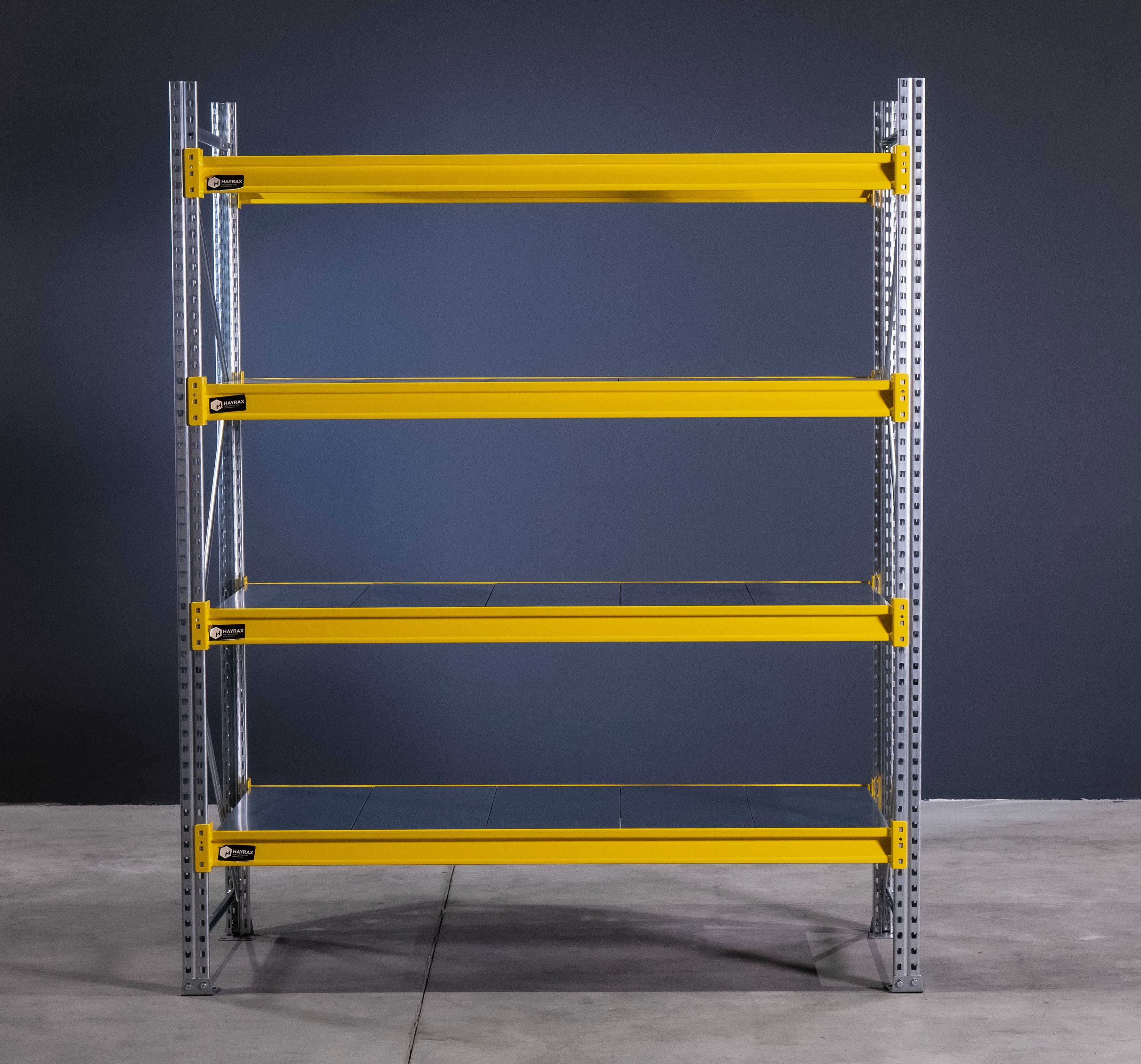 Regał na opony magazynowy półkowy HAYRAX FleXo 200 x 150 x 40 cm.