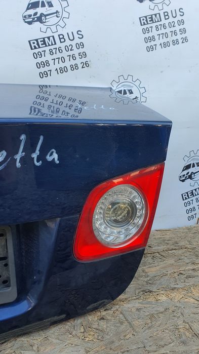 Кришка багажника, ляда Volkswagen Jetta, джета синя седан