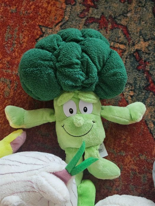 Pluszaki warzywa i owoce. Zestaw 13 przemiłych zabawek dla dzieci.