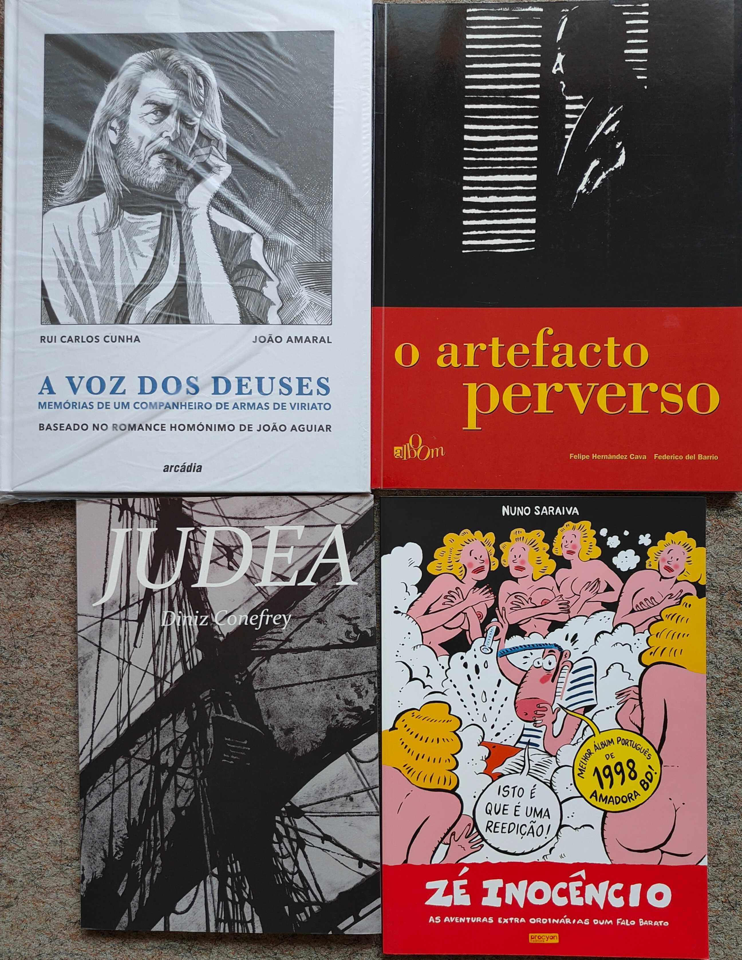 Álbuns de BD editada em Portugal – 11 livros - Lote 2.1