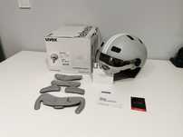 Kask Uvex Visor City V 55-58 cm S-M rowerowy zadbany