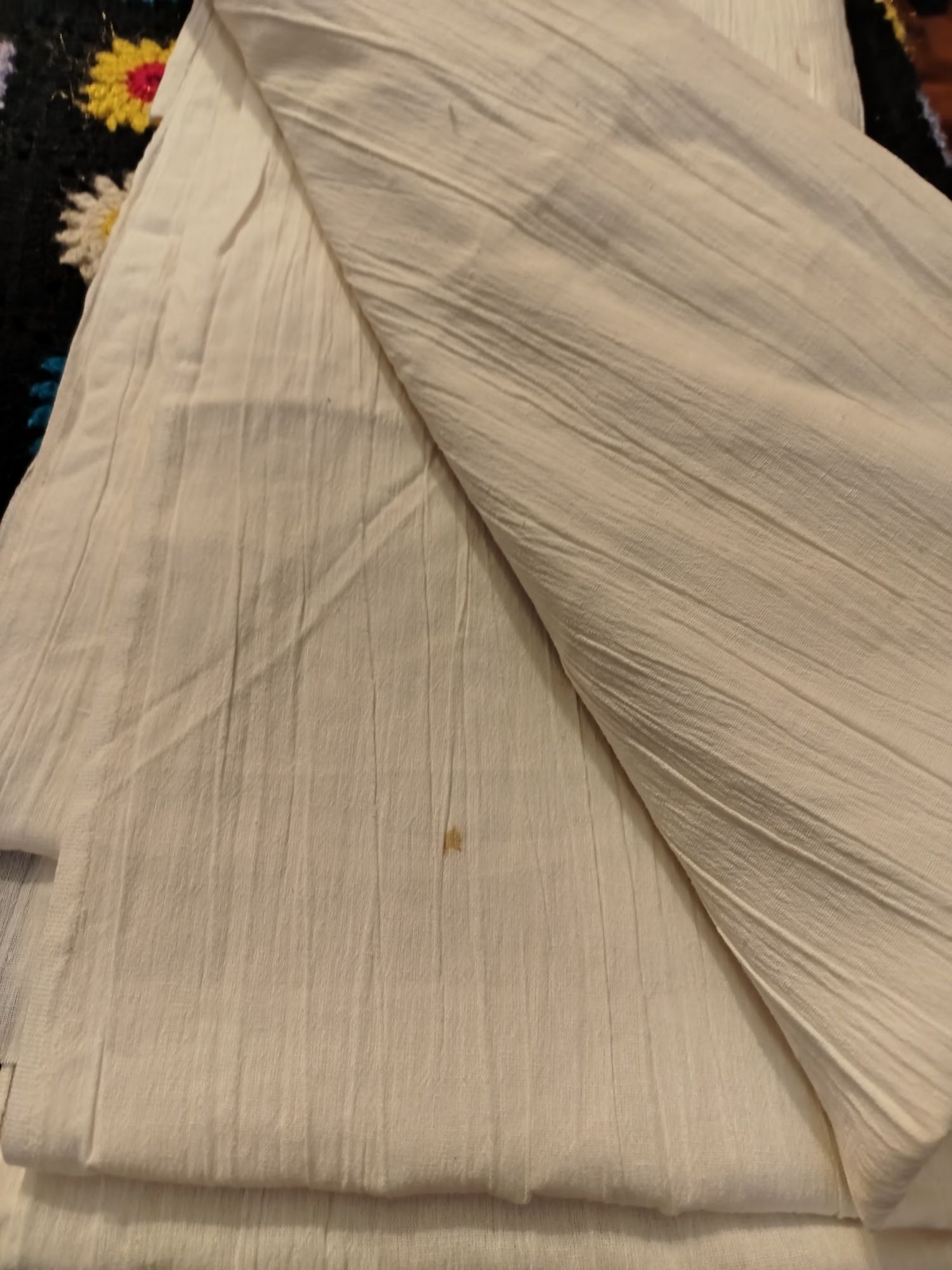 Materiał, tkanina letnia, kupon 370 cmx120 cm