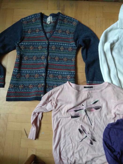 Zestaw 11 swetrów damskich mohito big star monnari S M Okazja sweter