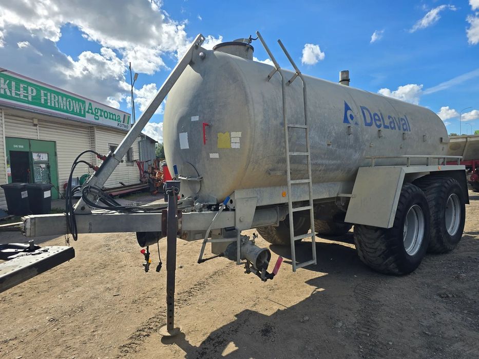 Joskin DeLaval BSA PTW 12T  Beczkowoz BSA DeLaval PWT 12 T Beczka Asenizacyjna