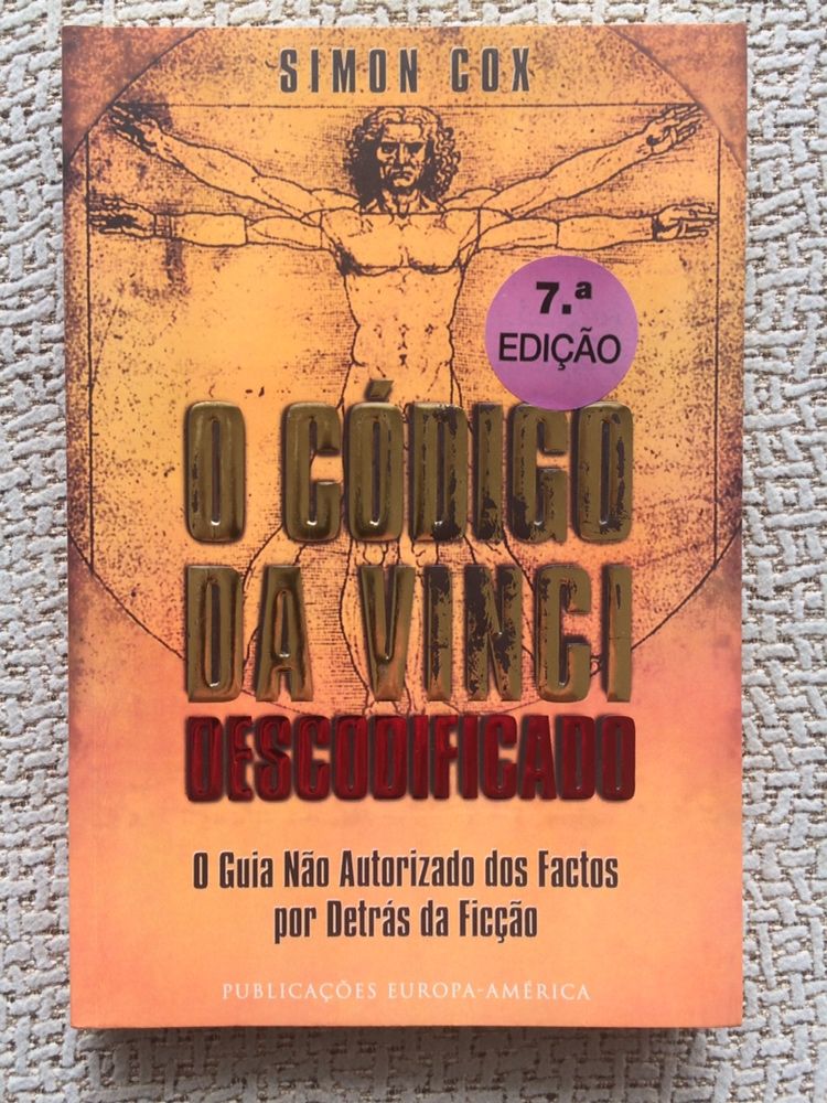 Livros de Dan Brown e Simon Cox a partir de 7,99€