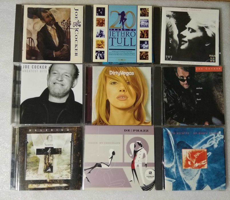 New 8. Тільки фірмові диски CD з нової колекції. (каталог і ціни)