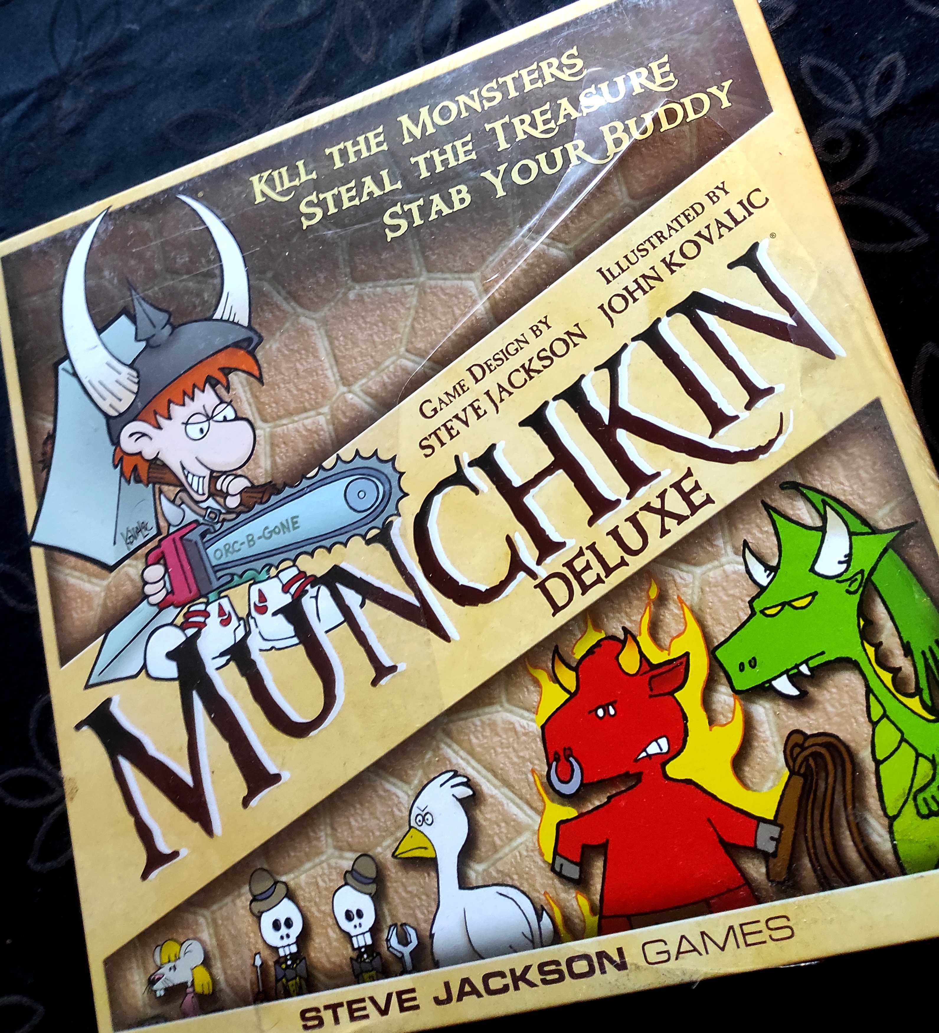 Jogo tabuleiro MUNCHKIN DELUXE