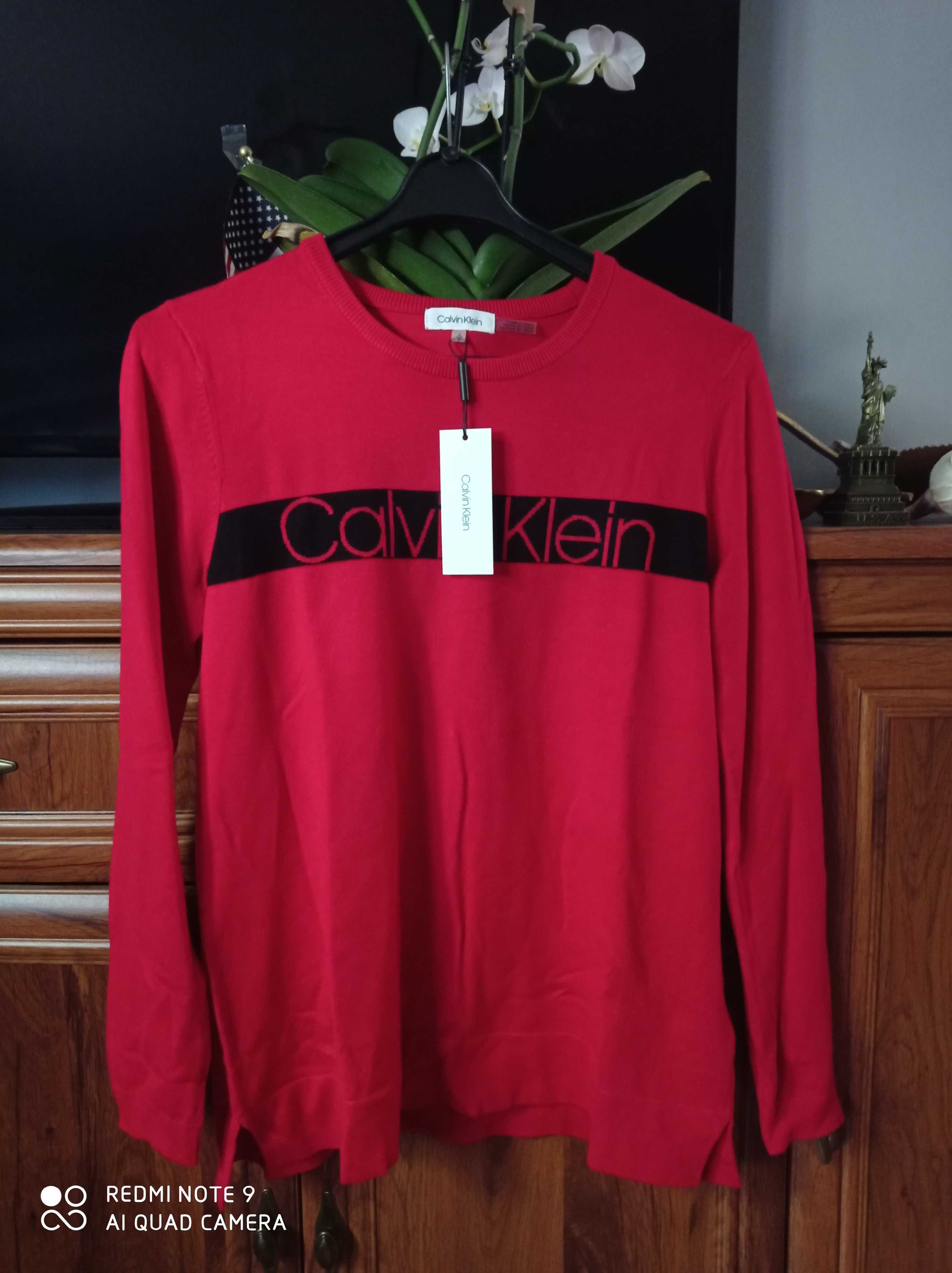 Calvin Klein CK Sweter Damski S orginalny USA Promocja Nowy