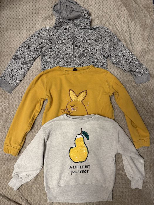 Paka bluz dziewczęcych kiabi zara 122/128
