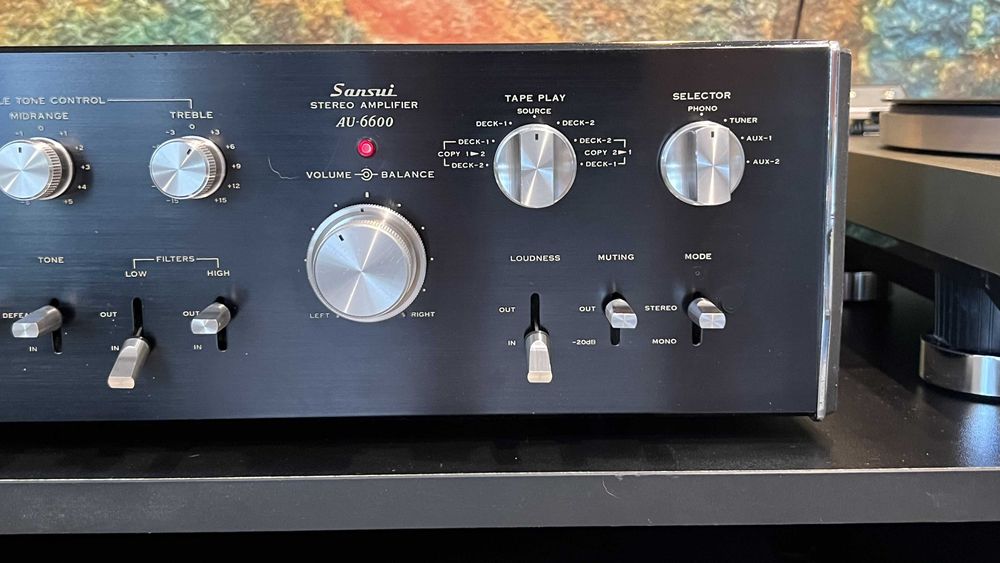 SANSUI AU-6600/serwis/DŹWIĘK 1.KLASA/klasyka/ODJAZDOWY/oryginał/1975r.