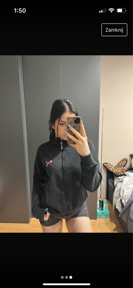 bluza puma bez kaptura