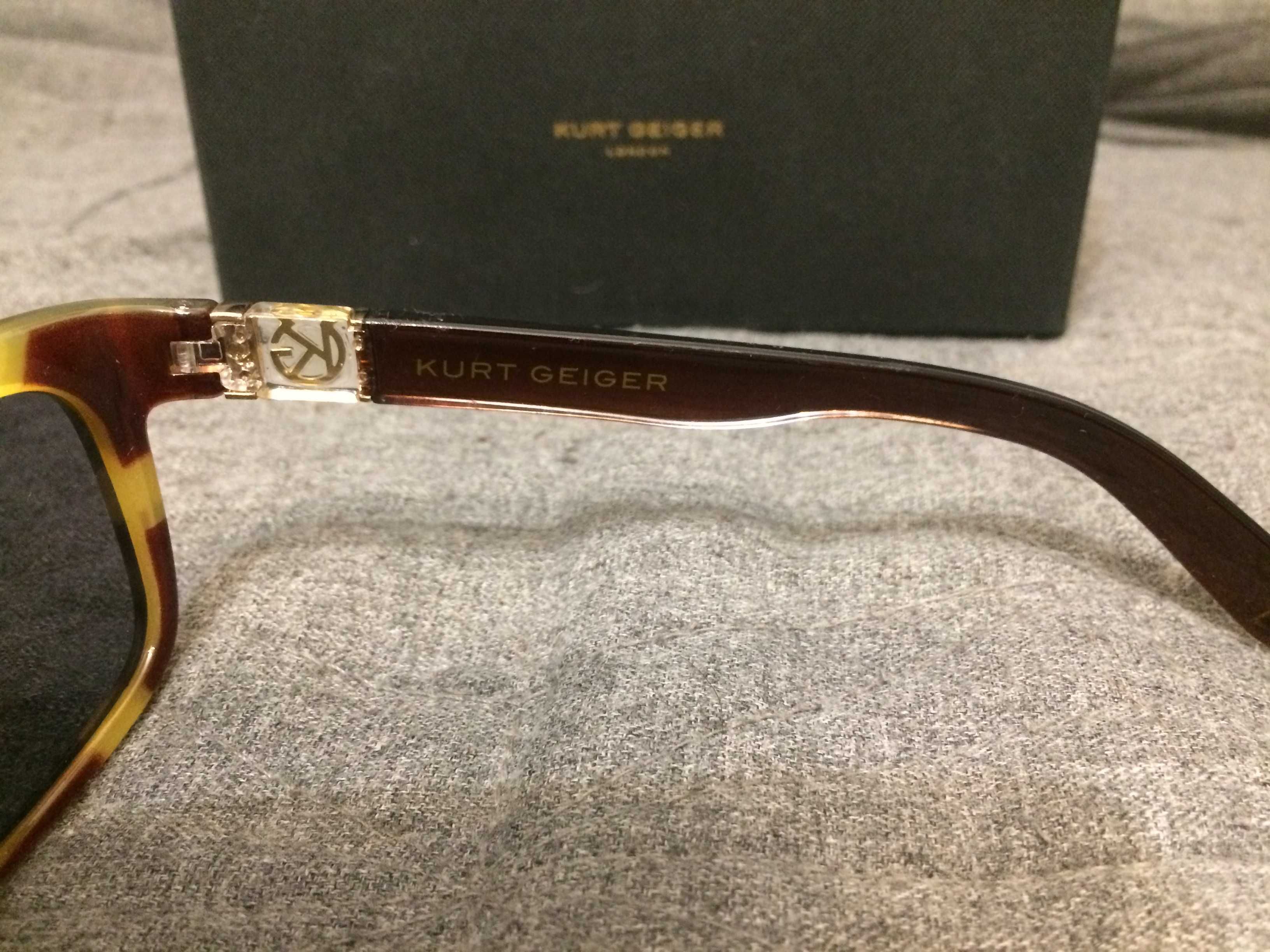 Kurt GEIGER "Elizabeth" NOWE okulary przeciwsłoneczne, oryg. etui