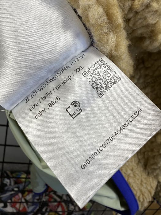 Чоловіча куртка шерпа Woolrich reversible curly fleece