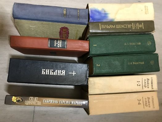 Шекспир ,Толстой  ,Набоков, Гюго,